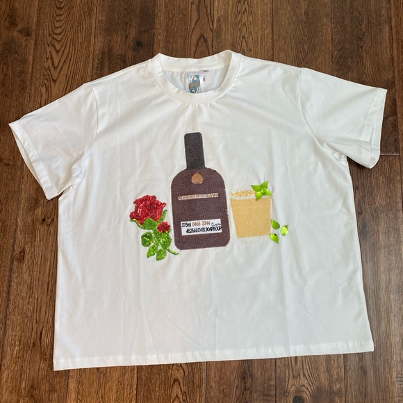 QUEEN OF SPARKLES Tops - NWT Queen Of Sparkles Mint Julep Tee